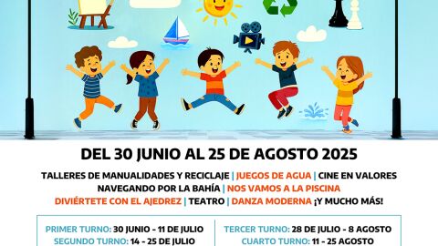 Cartel del campamento CORRESPONSABLES