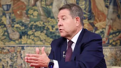 Imagen del presidente de Castilla-La Mancha, Emiliano García-Page, este miércoles durante una entrevista este miércoles en el Palacio de Fuensalida de Toledo. Imagen del presidente de Castilla-La Mancha, Emiliano García-Page, este miércoles durante una entrevista este miércoles en el Palacio de Fuensalida de Toledo. / Imagen del presidente de Castilla-La Mancha, Emiliano García-Page, este miércoles durante una entrevista este miércoles en el Palacio de Fuensalida de Toledo.