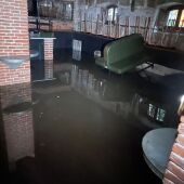 hartazgo de los negocios de calle Esgueva por inundaciones   