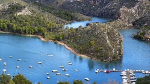 Lago de Bolarque (Guadalajara). 