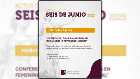 Conferencia "Ellas, una lectura en femenino de la Revolución Liberal" Conferencia "Ellas, una lectura en femenino de la Revolución Liberal"