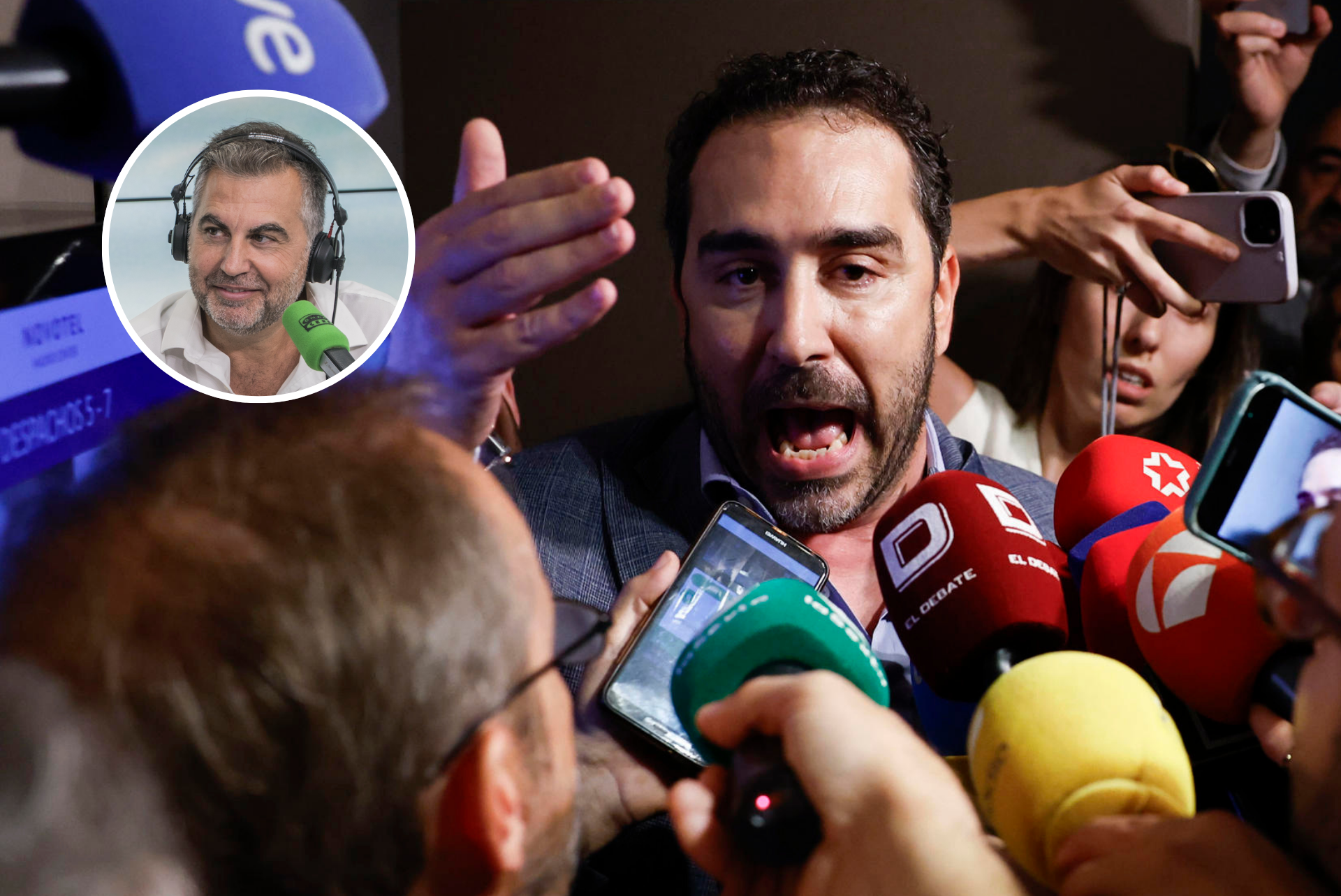 Alsina señala el vínculo de Aldama con el empresario con el que se reunió Leire Díez: "Comparten abogado" Alsina señala el vínculo de Aldama con el empresario con el que se reunió Leire Díez: "Comparten abogado"
