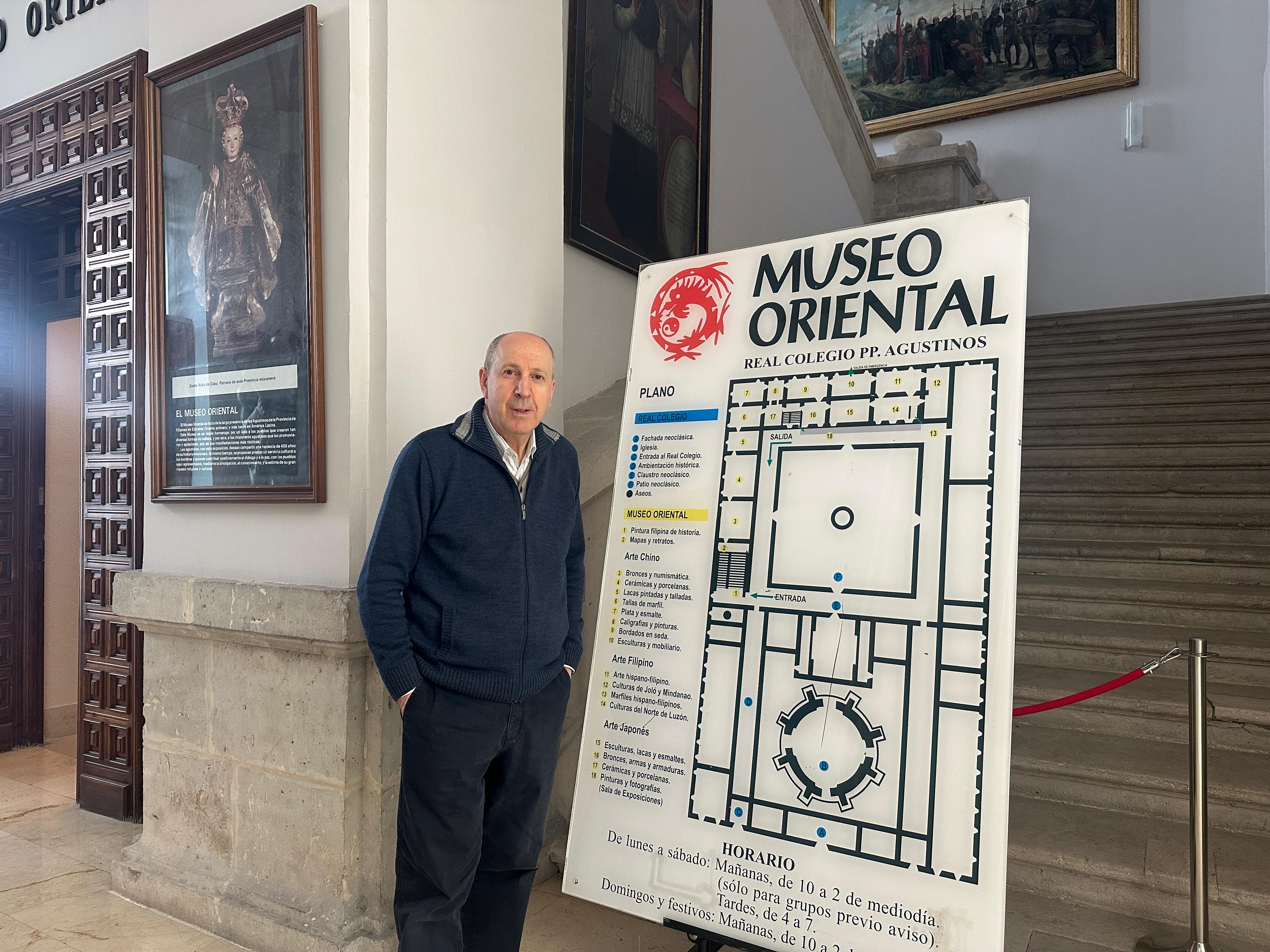El padre Blas Sierra, director del Museo Oriental, premio Onda Cero Valladolid de Cultura: “La gente sale diciendo ‘uy, qué maravilla” El padre Blas Sierra, director del Museo Oriental, premio Onda Cero Valladolid de Cultura: “La gente sale diciendo ‘uy, qué maravilla”
