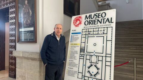 El padre Blas Sierra, director del Museo Oriental