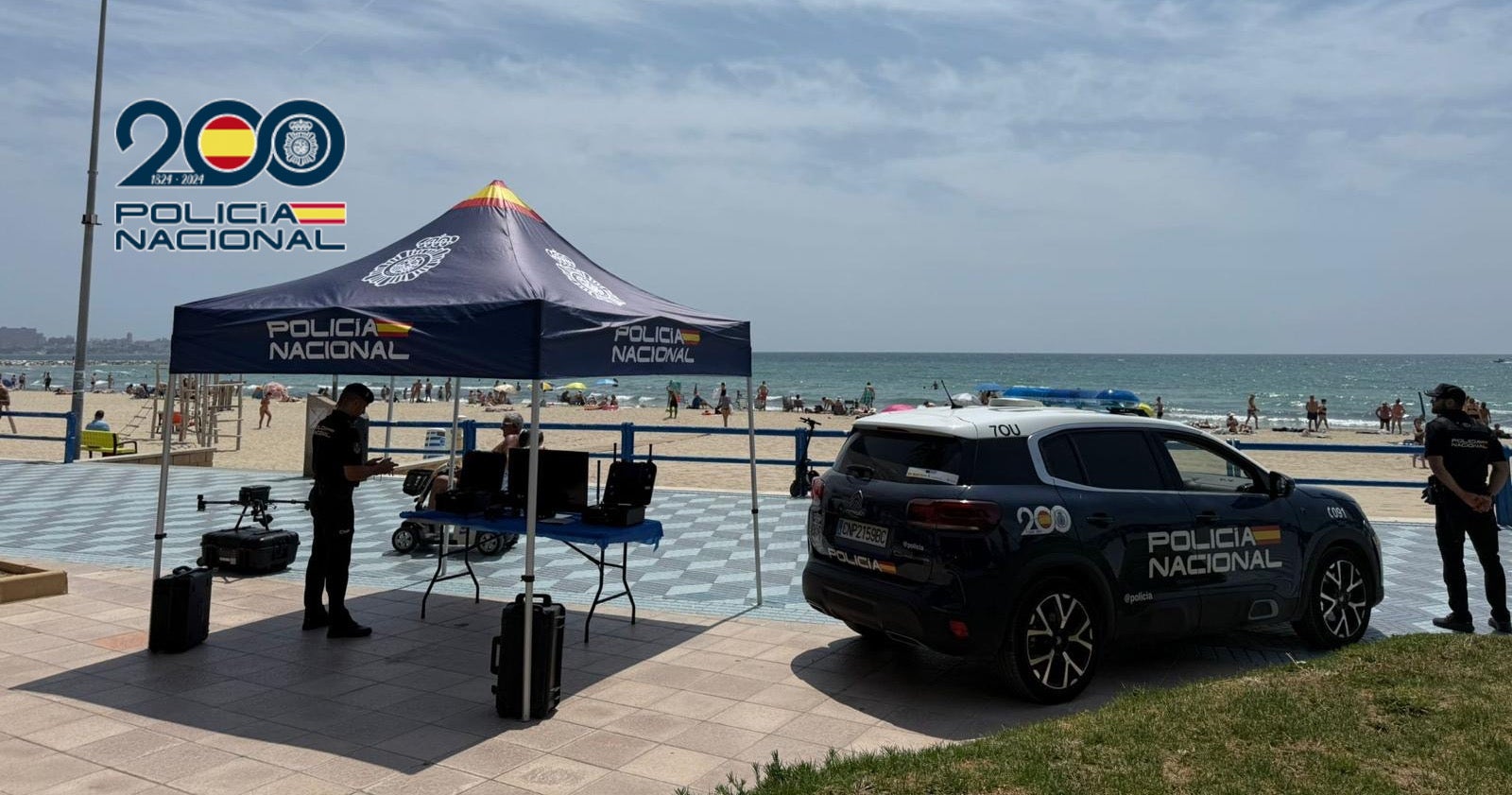 Más presencia policial en las playas y zonas de ocio de Alicante para este verano Más presencia policial en las playas y zonas de ocio de Alicante para este verano