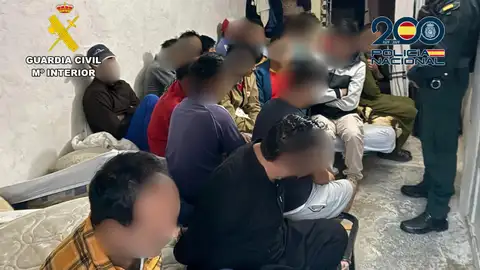 Nueve detenidos y 45 víctimas liberadas en una operación contra la explotación laboral. Nueve detenidos y 45 víctimas liberadas en una operación contra la explotación laboral.