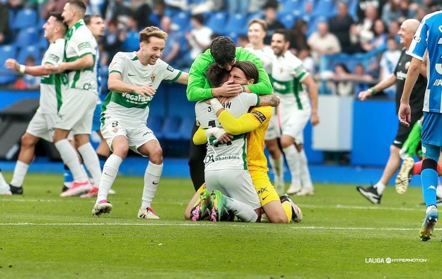 Un año del ascenso del Elche en Riazor Un año del ascenso del Elche en Riazor