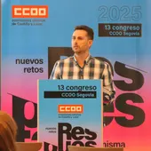 Álex Blázquez, sec. prov. CCOO Álex Blázquez, sec. prov. CCOO