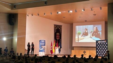 Acto en el Paraninfo de la UCLM Acto en el Paraninfo de la UCLM