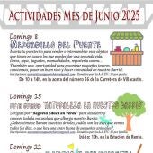 El Barrio de Puente de Hierro inicia con un mercadillo el primero de los tres domingos con actividad de junio  