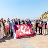 Las playas de la Marina Baixa reciben la Bandera Qualitur 2025