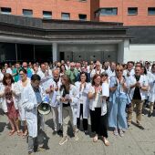 Concentración en el Hospital de Ciudad Real