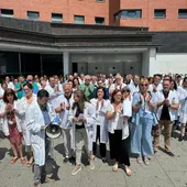 Concentración en el Hospital de Ciudad Real Concentración en el Hospital de Ciudad Real