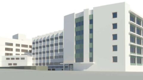 Render del nuevo hospital de El Puerto