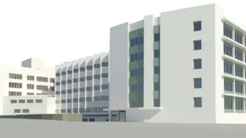 Render del nuevo hospital de El Puerto Render del nuevo hospital de El Puerto