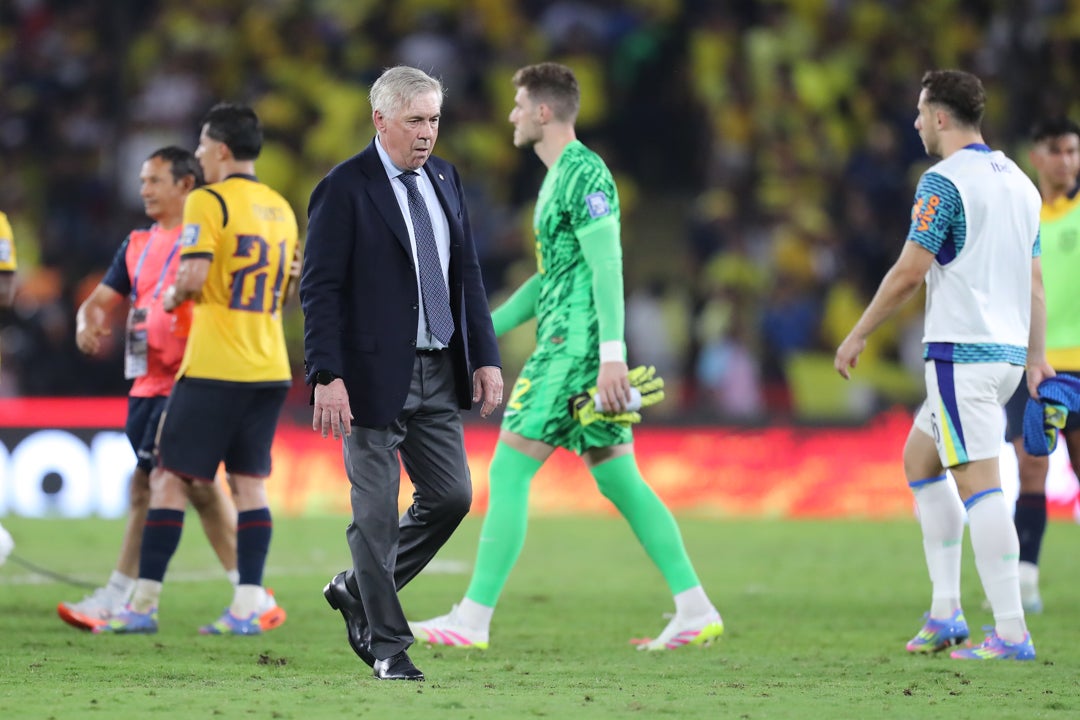 Brasil suma un punto sin brillo ante Ecuador en el debut de Ancelotti Brasil suma un punto sin brillo ante Ecuador en el debut de Ancelotti