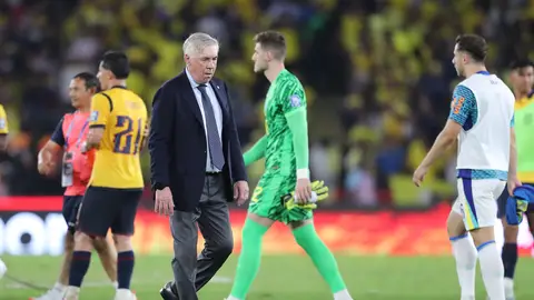 Brasil suma un punto sin brillo ante Ecuador en el debut de Ancelotti Brasil suma un punto sin brillo ante Ecuador en el debut de Ancelotti