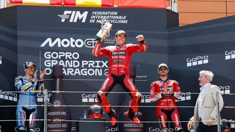 Marc Márquez se exhibe en Aragón y es más líder del Mundial Marc Márquez se exhibe en Aragón y es más líder del Mundial