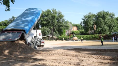 Construcci&oacute;n de un aparcamiento en la Finca Dehesa del Bat&aacute;n de Alcal&aacute; de Henares