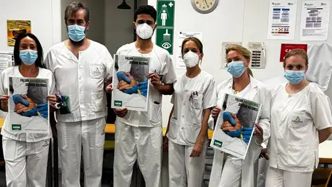 Profesionales de enfermería del Hospital de Día Oncológico del Hospital Provincial de Córdoba Profesionales de enfermería del Hospital de Día Oncológico del Hospital Provincial de Córdoba