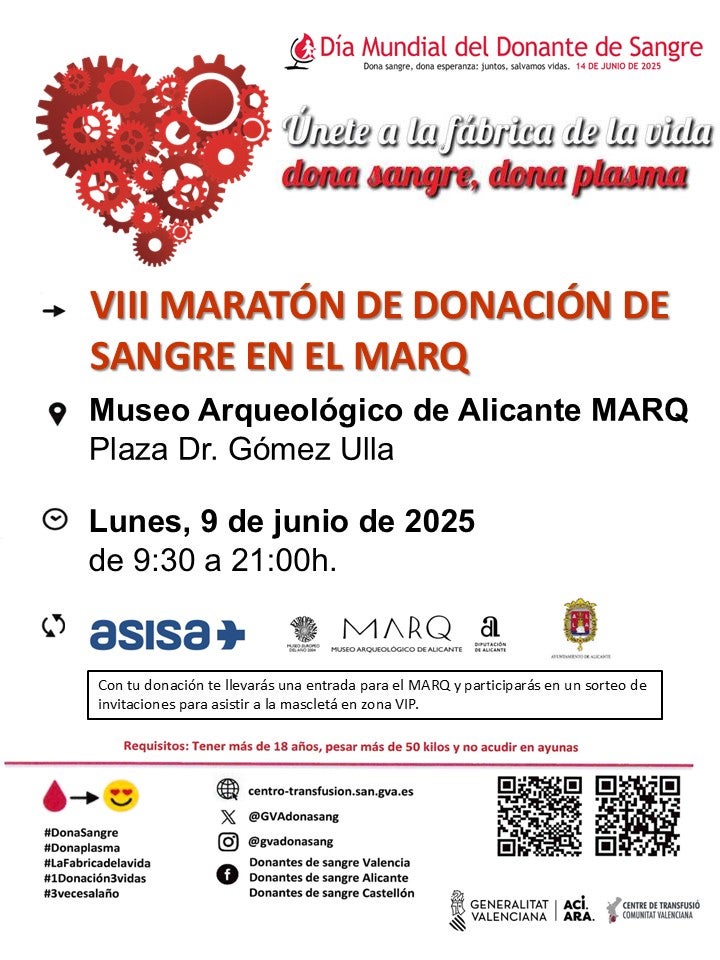 Nueva oportunidad para donar sangre y Plasma en El MARQ Nueva oportunidad para donar sangre y Plasma en El MARQ