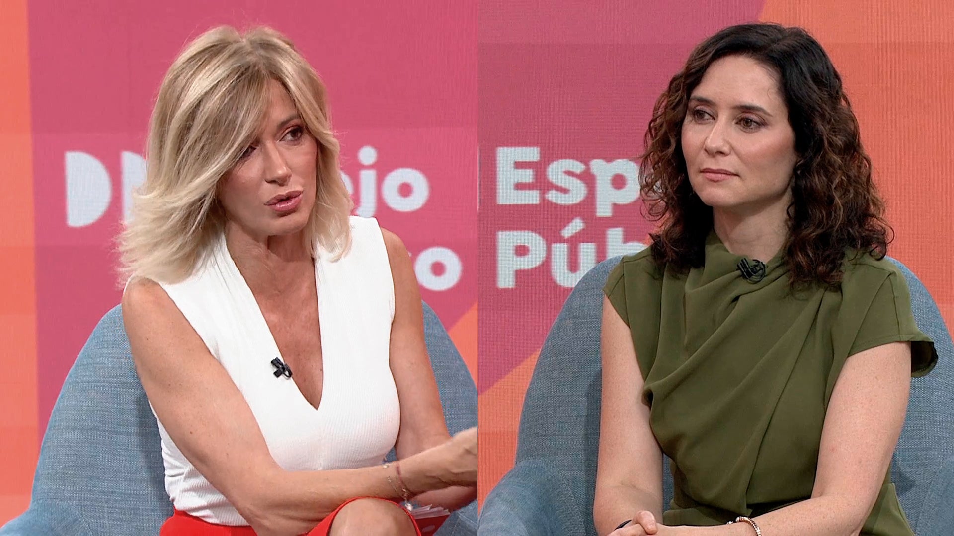 Ayuso ve "tácticas chavistas" en la estrategia de Sánchez para tratar de que se "achante" Ayuso ve "tácticas chavistas" en la estrategia de Sánchez para tratar de que se "achante"