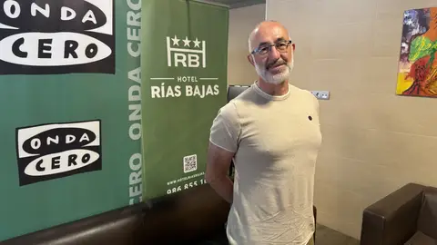 Manuel Beloso, presidente del Club de Escalada Aromón Encuentros Hotel Rías Bajas