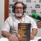 Juan José Guardia Polaino, con su poemario "En La Patria Del Fuego y La Ceniza"