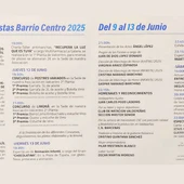 Programa de las Fiestas del Barrio Centro Ntra. Sra de Consolación 2025 Programa de las Fiestas del Barrio Centro Ntra. Sra de Consolación 2025
