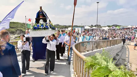Santander festeja a su patrona, la Virgen del Mar Santander festeja a su patrona, la Virgen del Mar