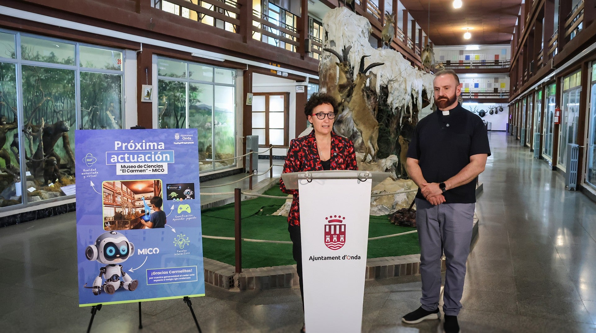 Onda recupera el Museo de Ciencias Naturales de El Carmen gracias a la cesión de los Padres Carmelitas Onda recupera el Museo de Ciencias Naturales de El Carmen gracias a la cesión de los Padres Carmelitas