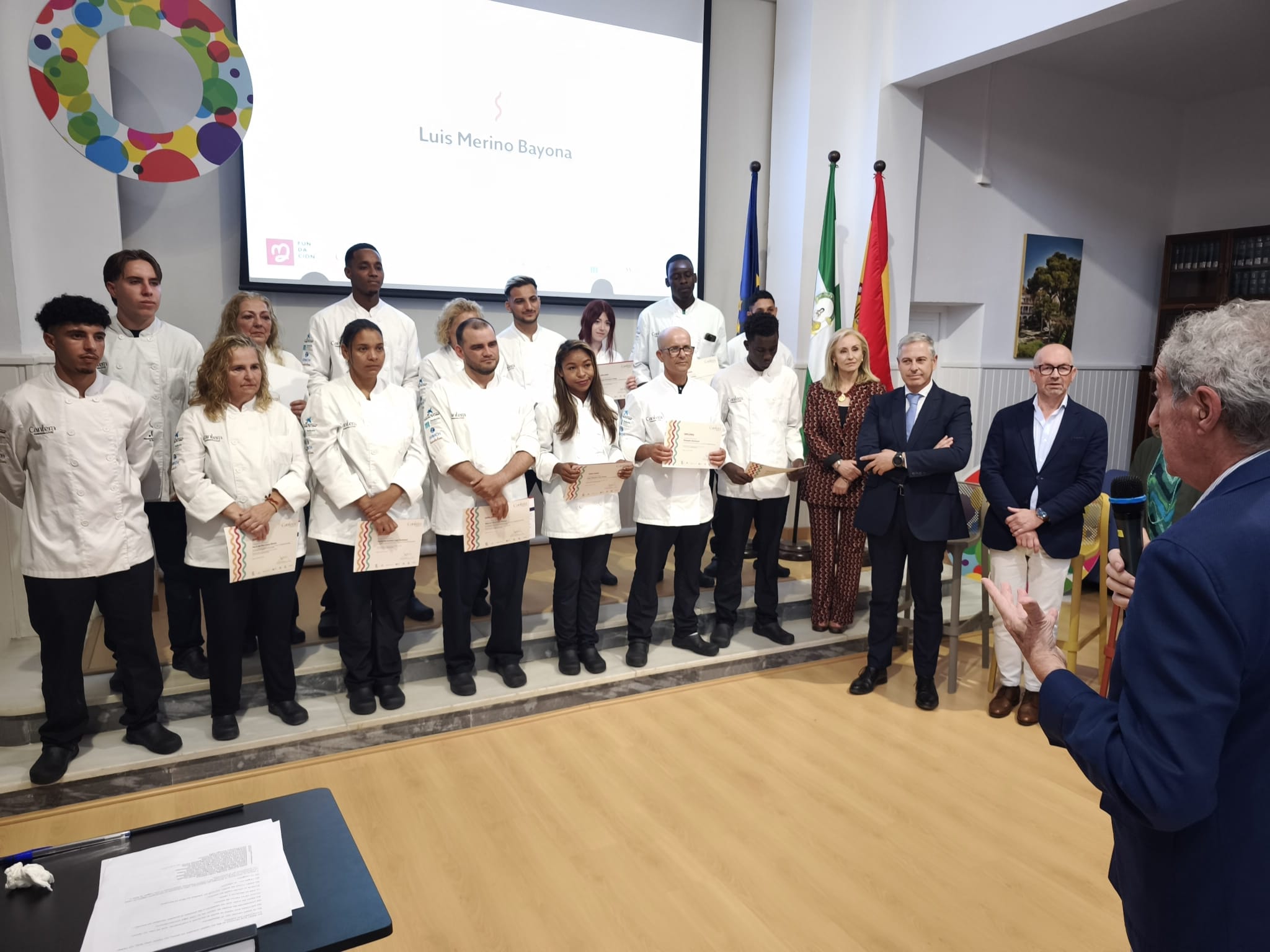 Fundación El Pimpi forma a 15 nuevos ayudantes de cocina en su programa Cantera Fundación El Pimpi forma a 15 nuevos ayudantes de cocina en su programa Cantera