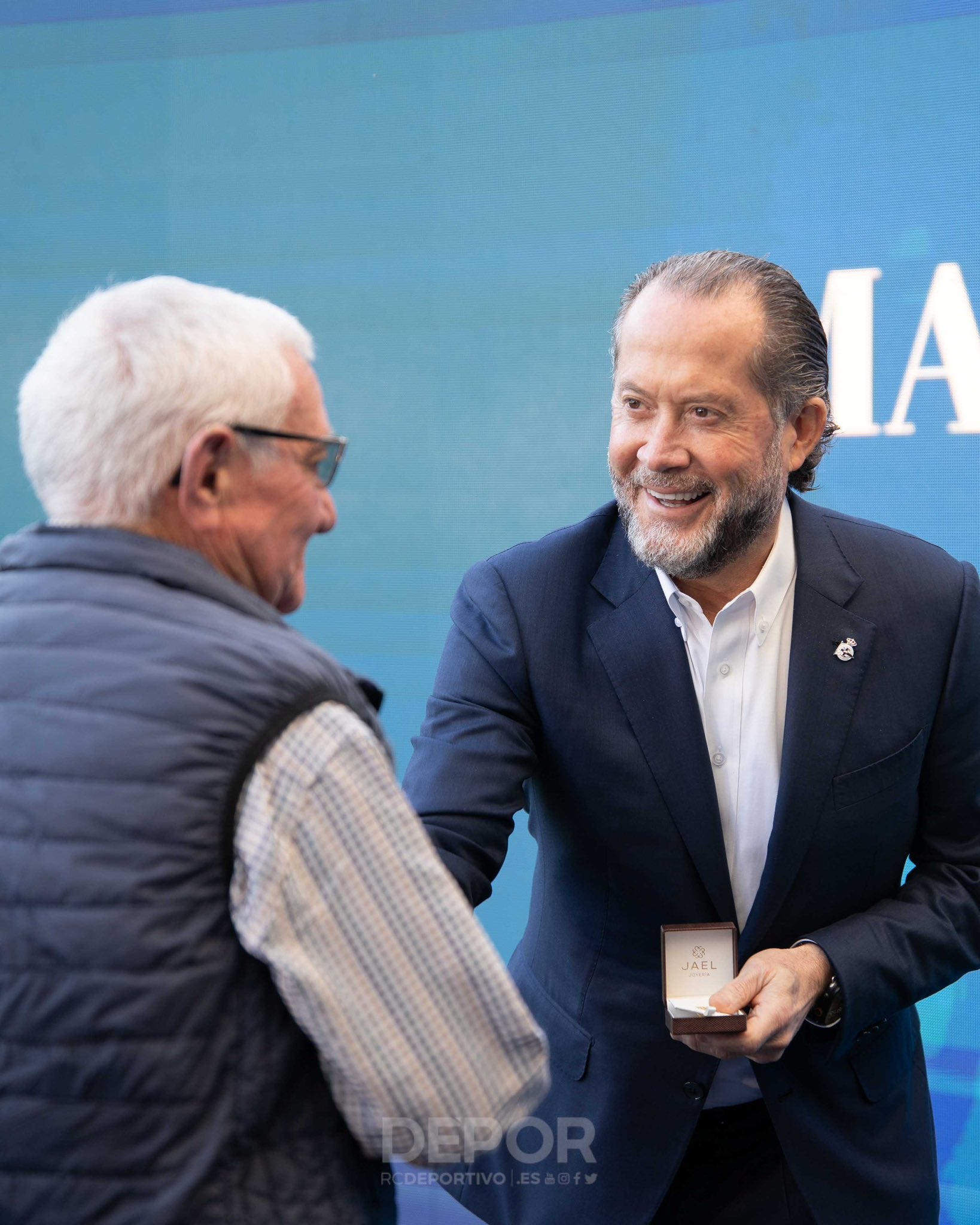 Lendoiro: El presidente Escotet, la Champions y la cantera Lendoiro: El presidente Escotet, la Champions y la cantera