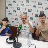 Oliver Sánchez, Pedro Rodríguez y Daniel Morcillo