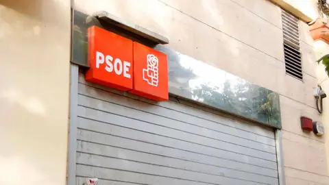 Sede del PSOE en Zaragoza Sede del PSOE en Zaragoza