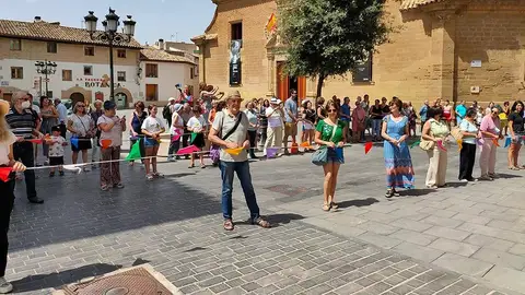 Nuevo "Abrazo al Seminario" de Huesca tras la inacción de las administraciones Nuevo "Abrazo al Seminario" de Huesca tras la inacción de las administraciones
