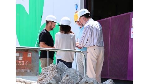Andreu Salom y Xavi Gil obras poligono l'Alcudia