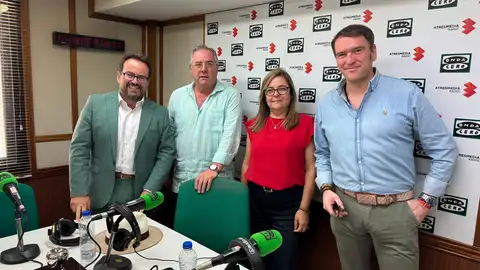 Javier Ruíz, Sito Cantero, Consoli Romero y Marcelino Abenza Javier Ruíz, Sito Cantero, Consoli Romero y Marcelino Abenza