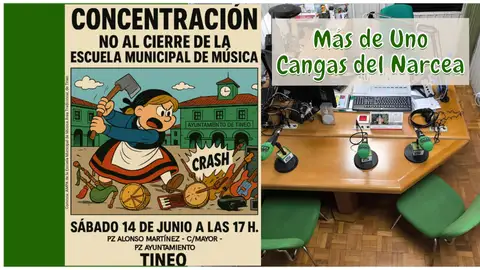 Convocatoria No al cierre Escuela de Música de Tineo Convocatoria No al cierre Escuela de Música de Tineo