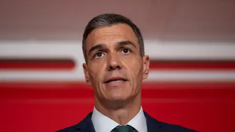 Pedro Sánchez durante una rueda de prensa Pedro Sánchez durante una rueda de prensa