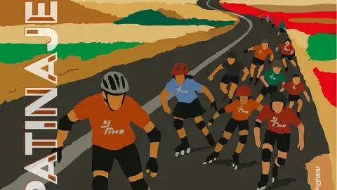 "Patinajeros": piscina, vía verde y carrera para toda la familia "Patinajeros": piscina, vía verde y carrera para toda la familia