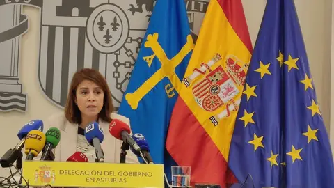Adriana Lastra delegada del Gobierno en Asturias Adriana Lastra delegada del Gobierno en Asturias