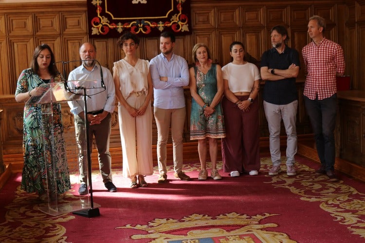 Andrés realiza un balance positivo de sus dos años al frente del Ayuntamiento de Palencia Andrés realiza un balance positivo de sus dos años al frente del Ayuntamiento de Palencia