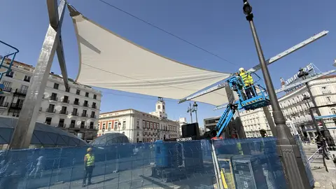 La Puerta del Sol tendrá sombra por primera vez en 163 años de historia La Puerta del Sol tendrá sombra por primera vez en 163 años de historia