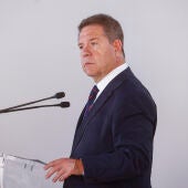Imagen del presidente de Castilla La Mancha, Emiliano García Page.