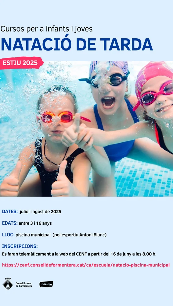 Escuela de natación por las tardes Escuela de natación por las tardes