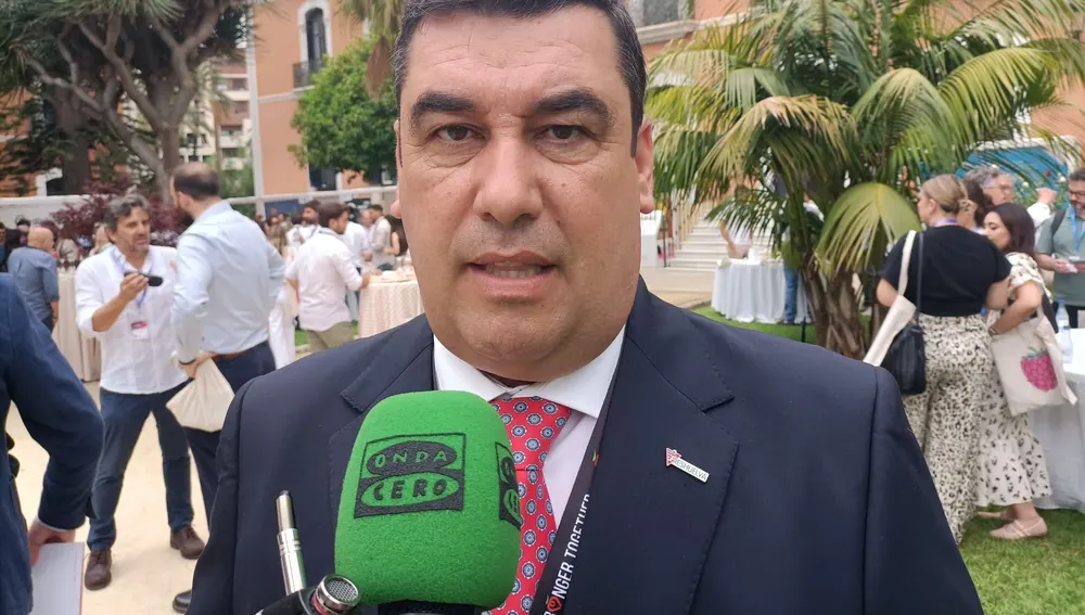 El presidente de Freshuelva, Francisco José Gómez. El presidente de Freshuelva, Francisco José Gómez.