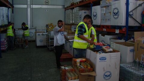 Voluntarios del Banco de Alimentos de Tenerife