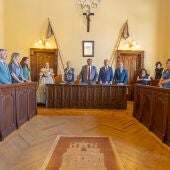 Fallers pel Món en el ayuntamiento de Ávila