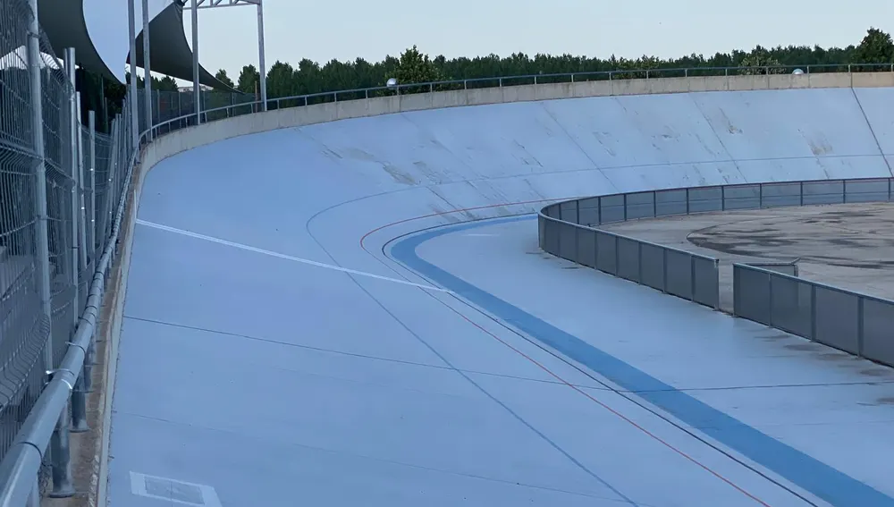 El velódromo, con sentido contrario al que se necesita El velódromo, con sentido contrario al que se necesita